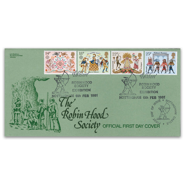 1981 Folklore Robin Hood Society Official
