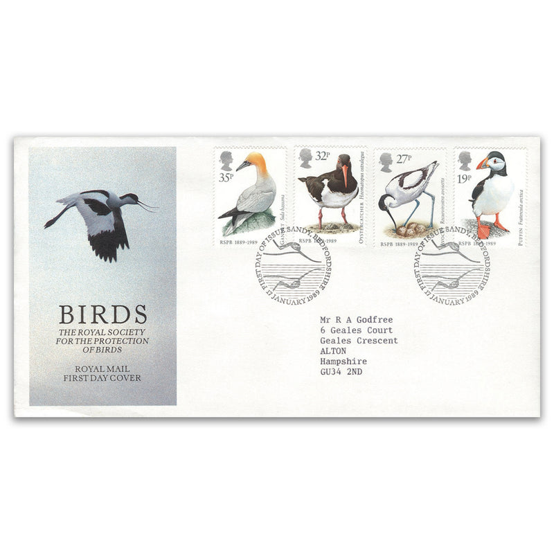 1989 R.S.P.B. - Royal Mail - Sandy, Beds