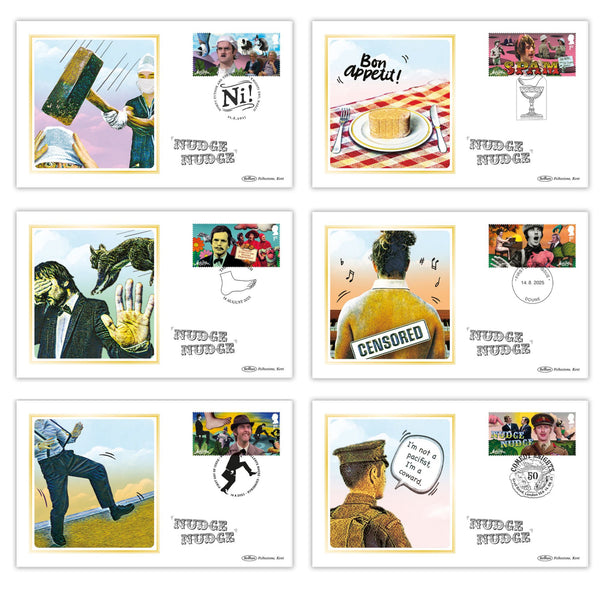 2025 Monty Python Stamps BS Set
