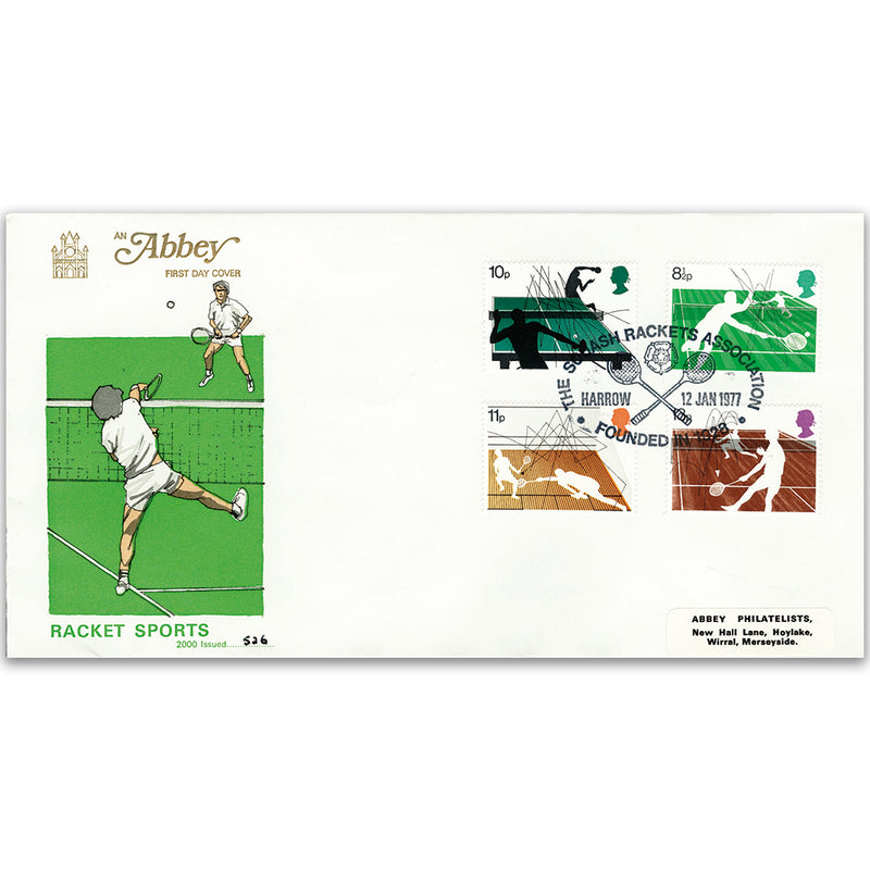1977 Racket Sports - Abbey Cover