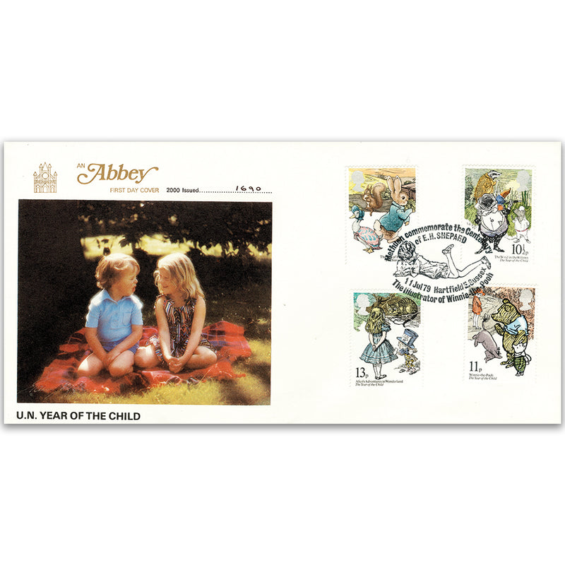 1979 Year of the Child 'Winnie the Pooh' - Abbey Cover
