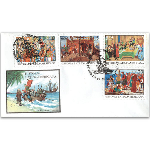 1992 Cuba Columbus 500th - Latin America History