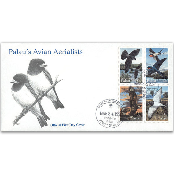 1995 Palau Birds In Flight