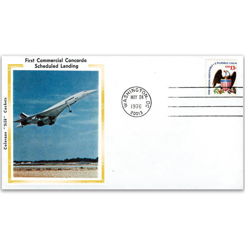 1976 Concorde First Commercial Scheduled Landing