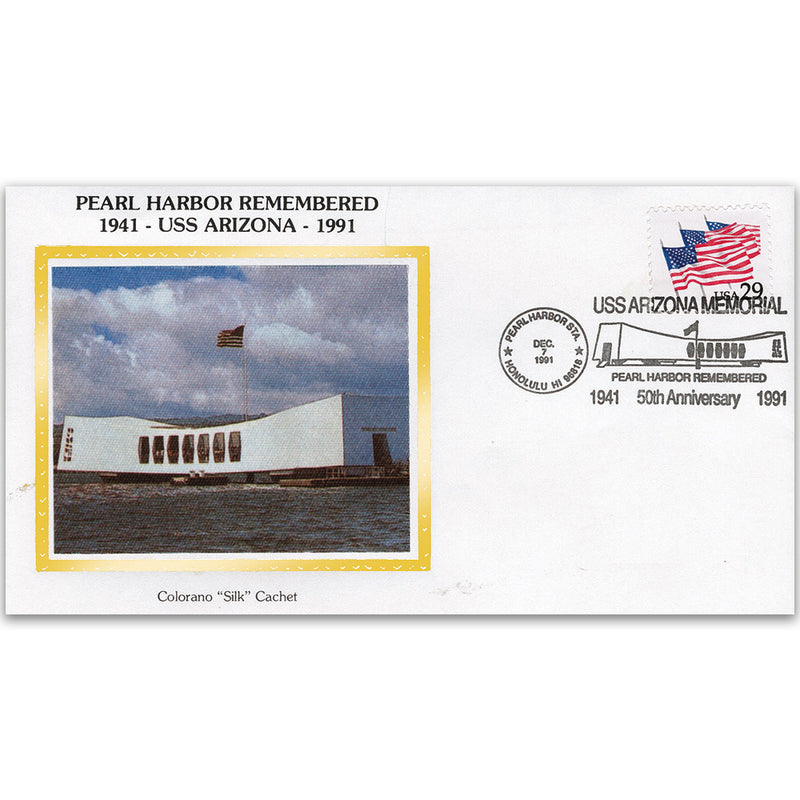 1991 Pearl Harbor Remembered 1941 - U.S.S. Arizona