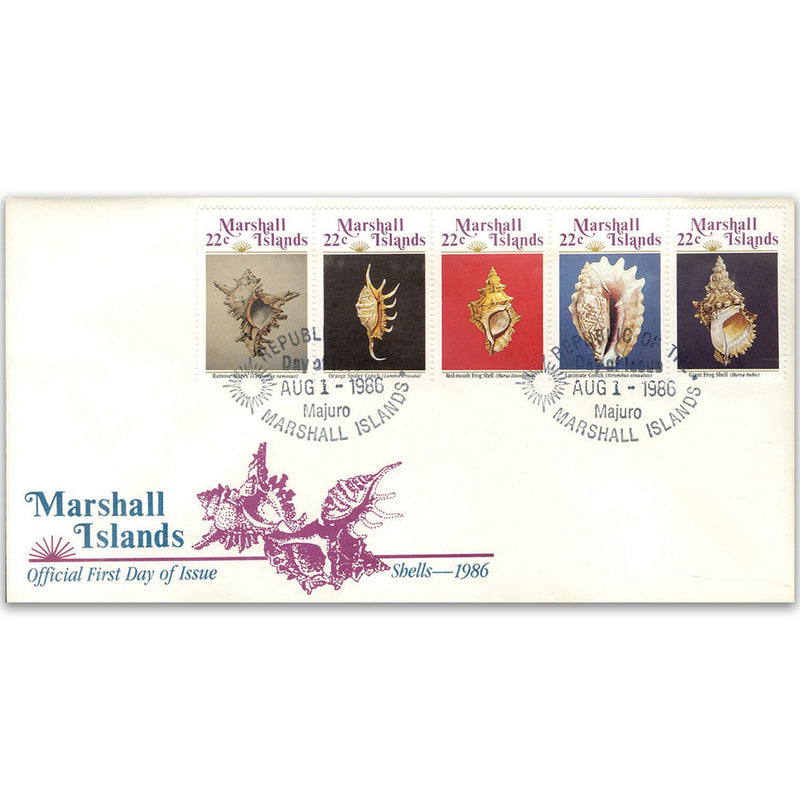 Marshall Shell 1986 Marshall Islands Shells