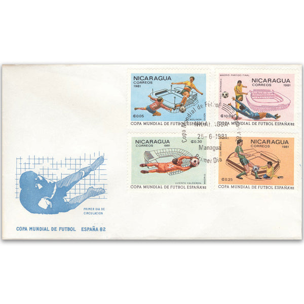 1981 Nicaragua World Cup 1982