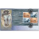 2001 Unseen & Unheard PSB Pane - Portsmouth handstamp