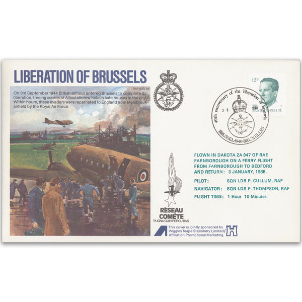1984 RAFES Liberation of Brussels - Flown