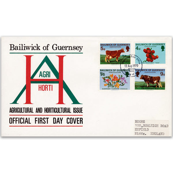 1970 Guernsey - Agriculture & Horticulture official