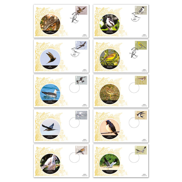 2022 Migratory Birds Set of 10 Covers