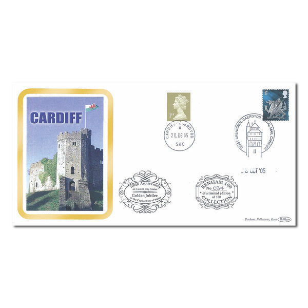 2005 Cardiff City Status 100th Anniversary Benham 100 Cover