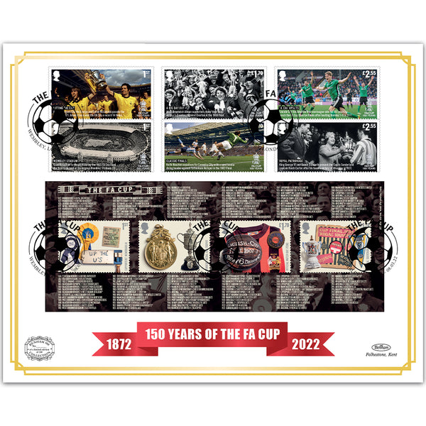 2022 150th Anniversary FA Cup Benham 100s Cover