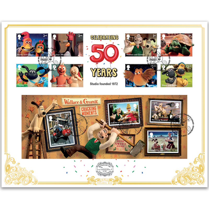 2022 Aardman Animations Benham 100s Cover
