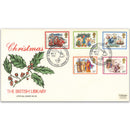 1982 Christmas British Library Cover - Christmas Carol, Dickens House WC1