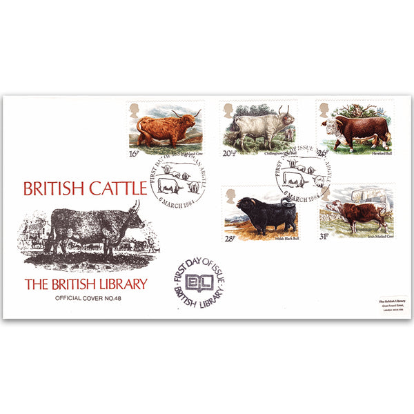 1984 British Cattle, Oban - British Library Cover