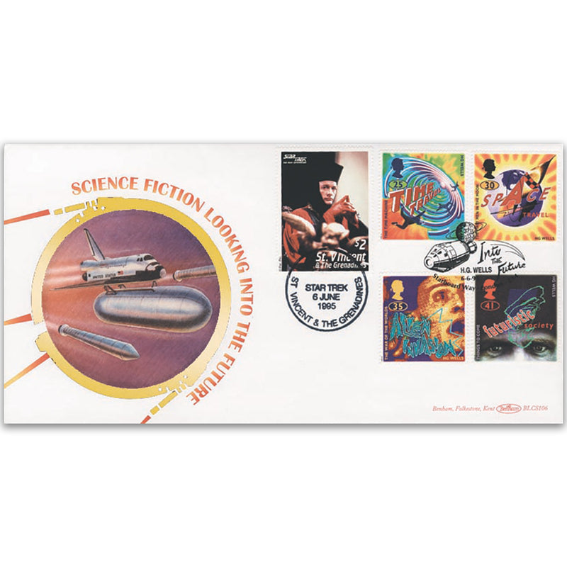 1995 Science Fiction - Doubled St Vincent Star Trek