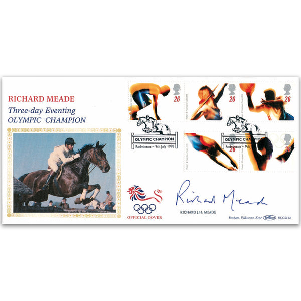 1996 Olympics BLCS - Signed by Richard Meade