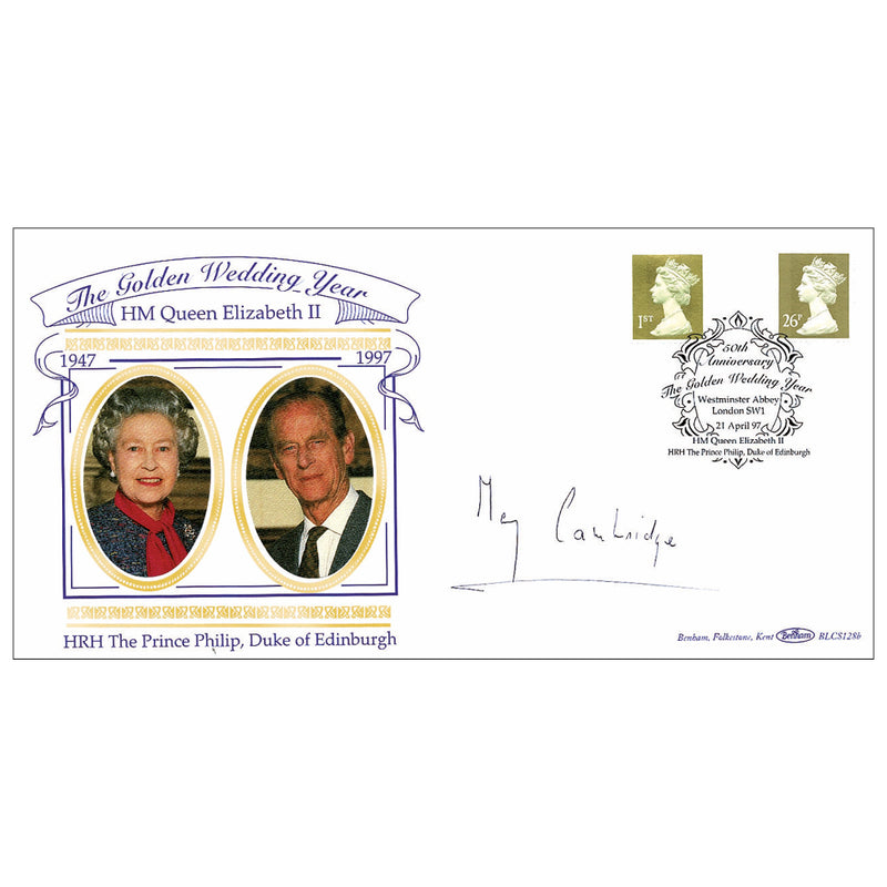 1997 Golden Wedding Year - Signed by Lady May Cambridge