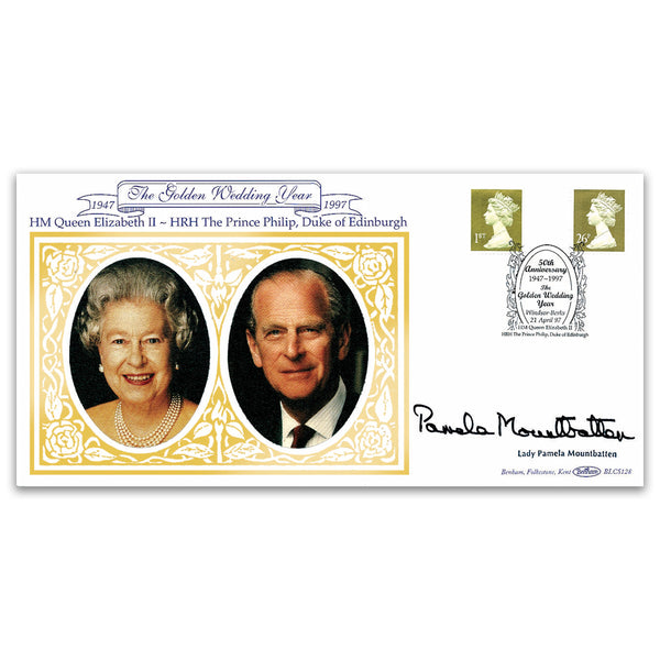 1997 Royal Golden Wedding Year BLCS 5000 - Signed Lady Pamela Mountbatten