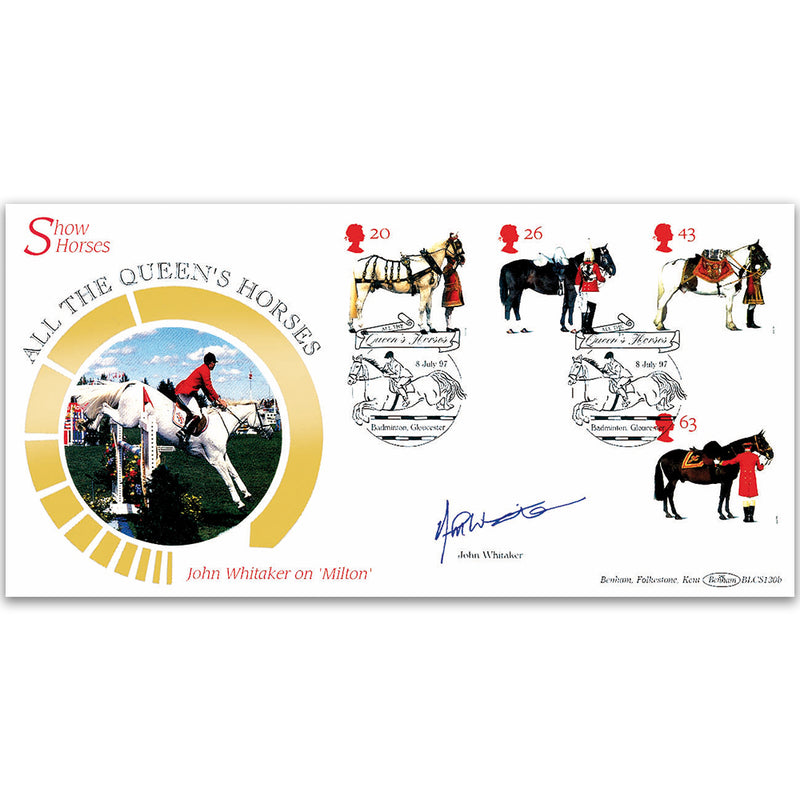 1999 Horses Signed John Whitaker
