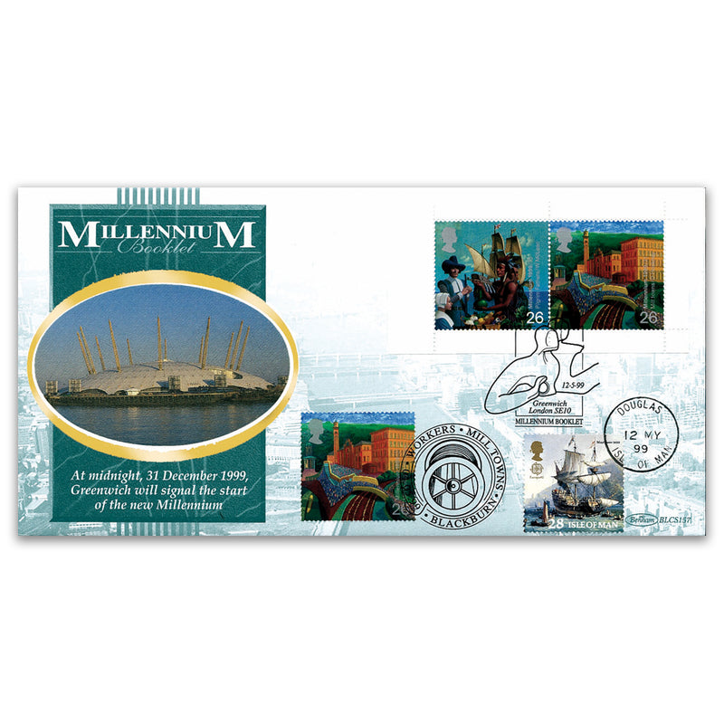 1999 Millennium Booklet BLCS - Dbld Isle of Man