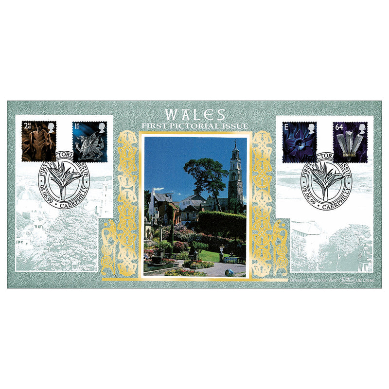 1999 Wales First Pictorial Definitives BLCS -  Caerphilly
