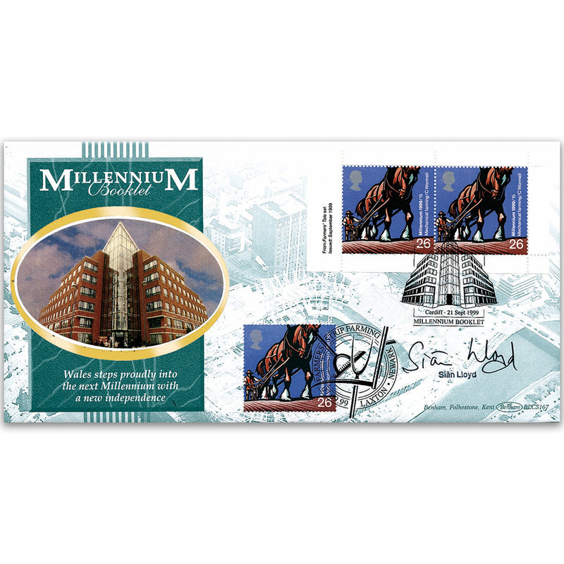 1999 Millennnium Booklet BLCS - Signed Sian Lloyd