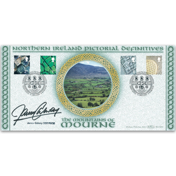 2001 Northern Ireland Pictorial Definitives BLCS - Signed by James Galway