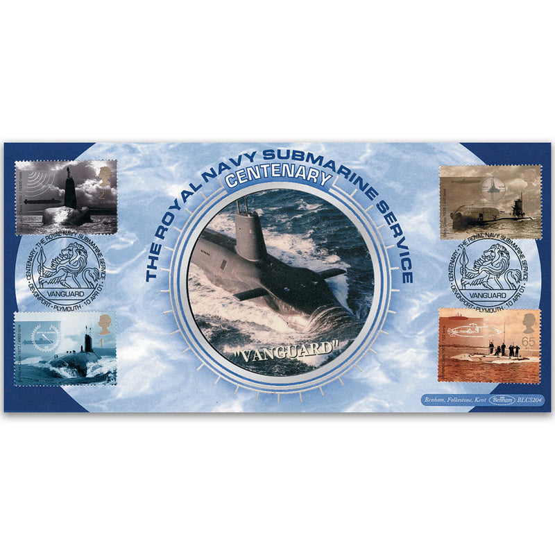 2001 Royal Navy Submarine Centenary BLCS - Doubled Alderney