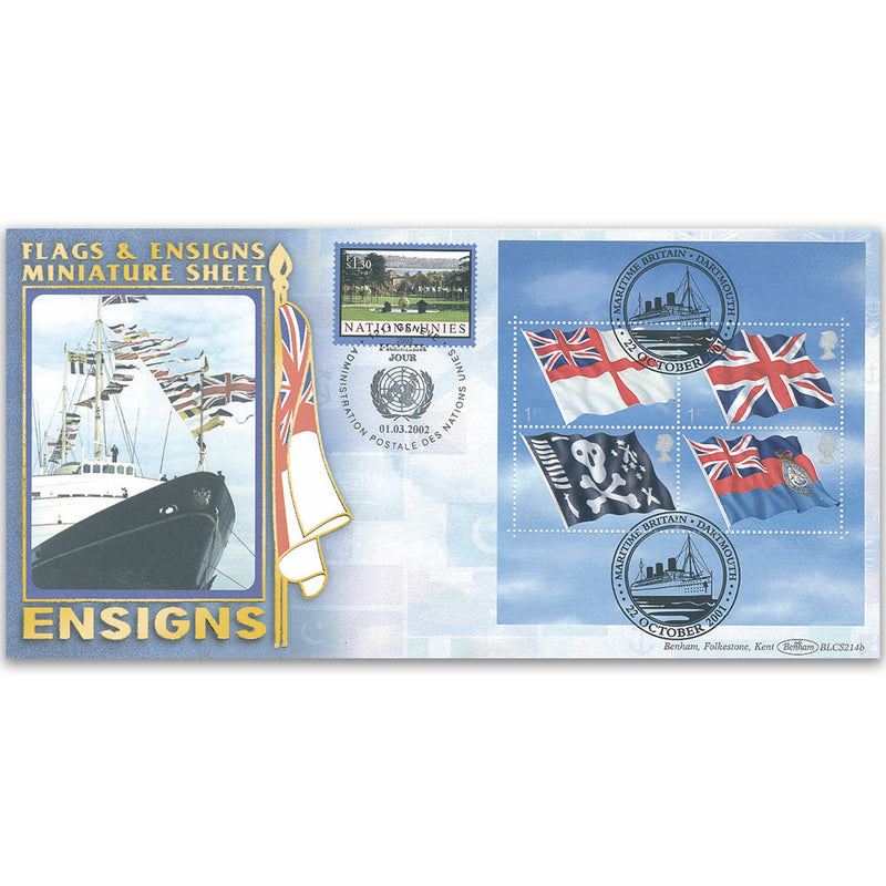 2001 Flags & Ensigns M/S BLCS 2500 - Doubled UN