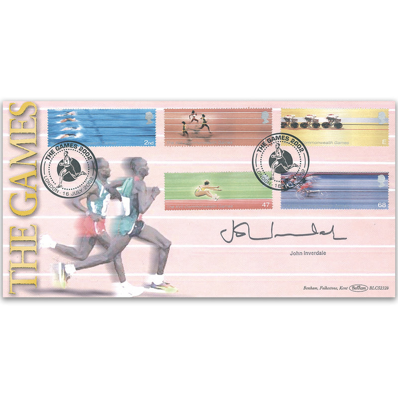2002 Commonwealth Games BLCS 2500 - Signed by John Inverdale