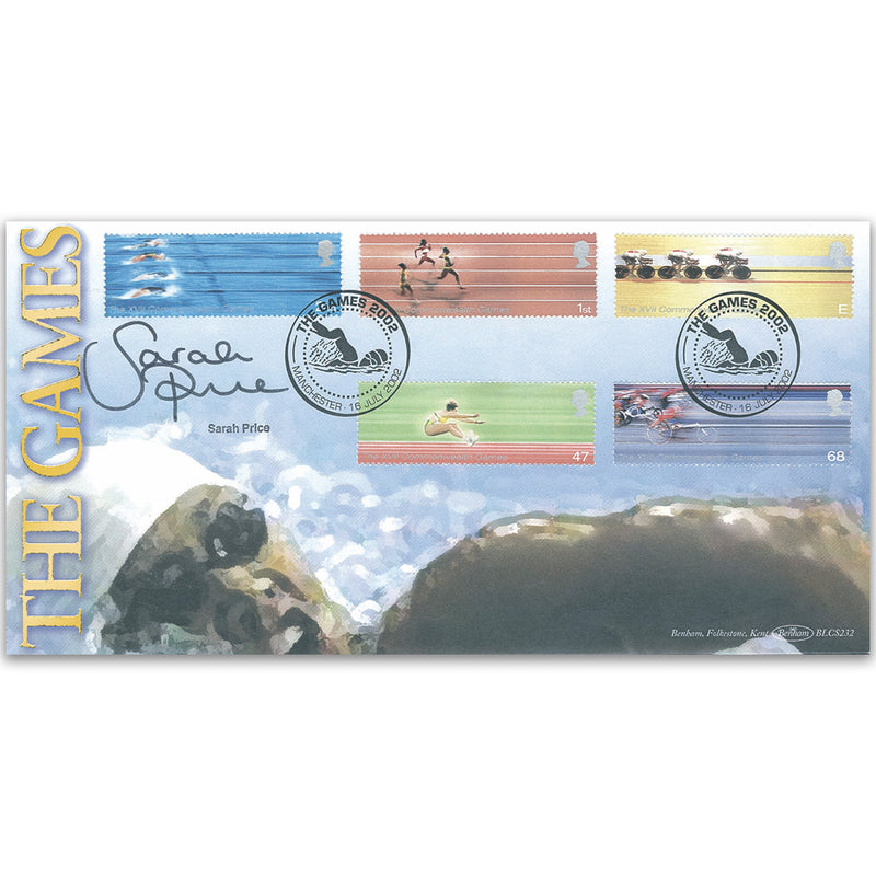 2002 Commonwealth Games BLCS 5000 - Signed by Sarah Price
