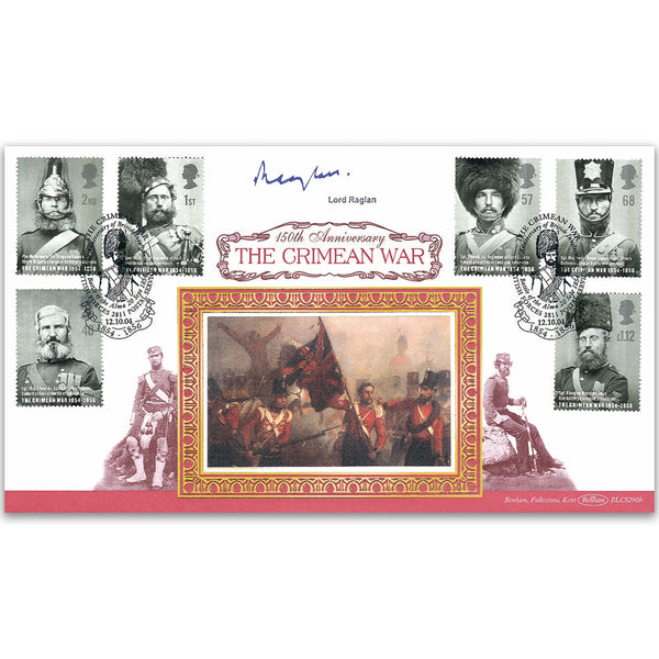 2004 Crimean War 150th BLCS 2500 - Signed by Lord Raglan