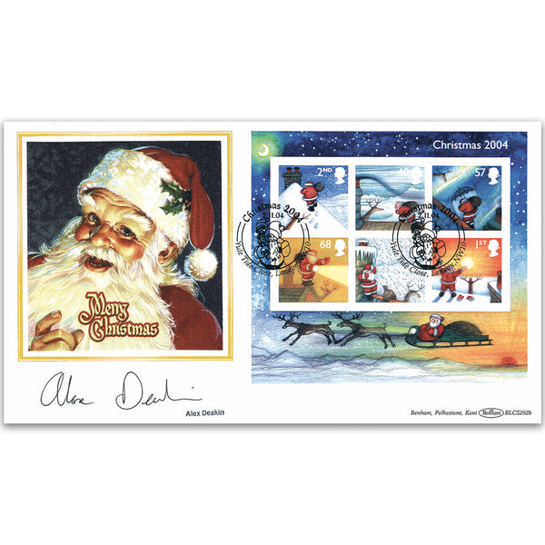 2004 Christmas M/S BLCS - Signed by Alex Deakin