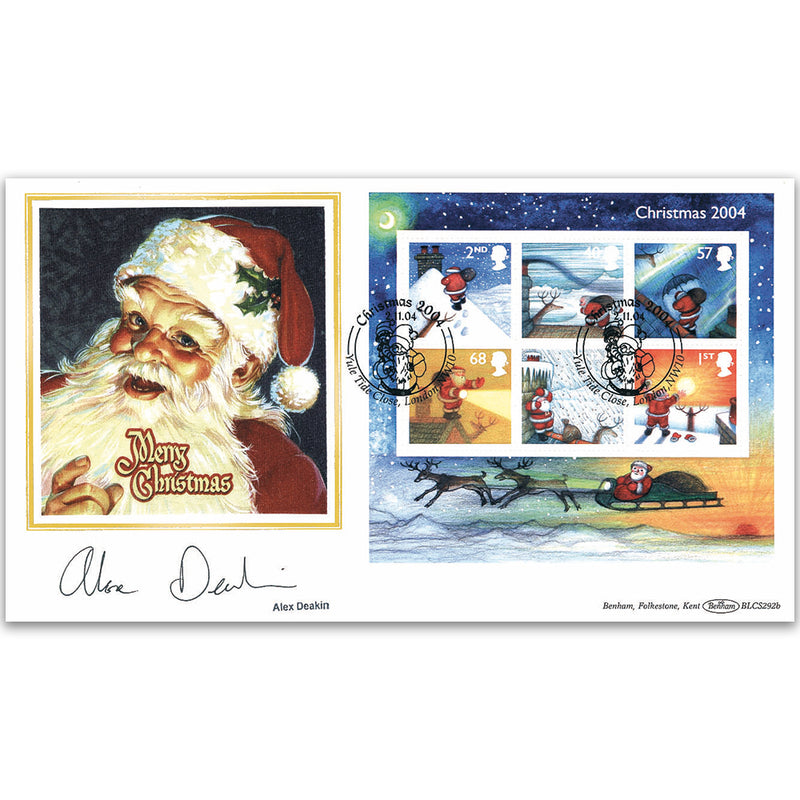 2004 Christmas M/S BLCS - Signed by Alex Deakin
