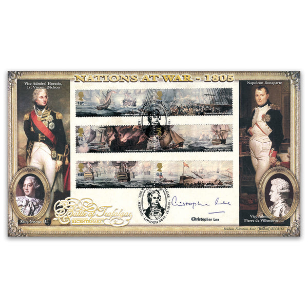 2005 Trafalgar 200th BLCS 5000 - Signed by Christopher Lee