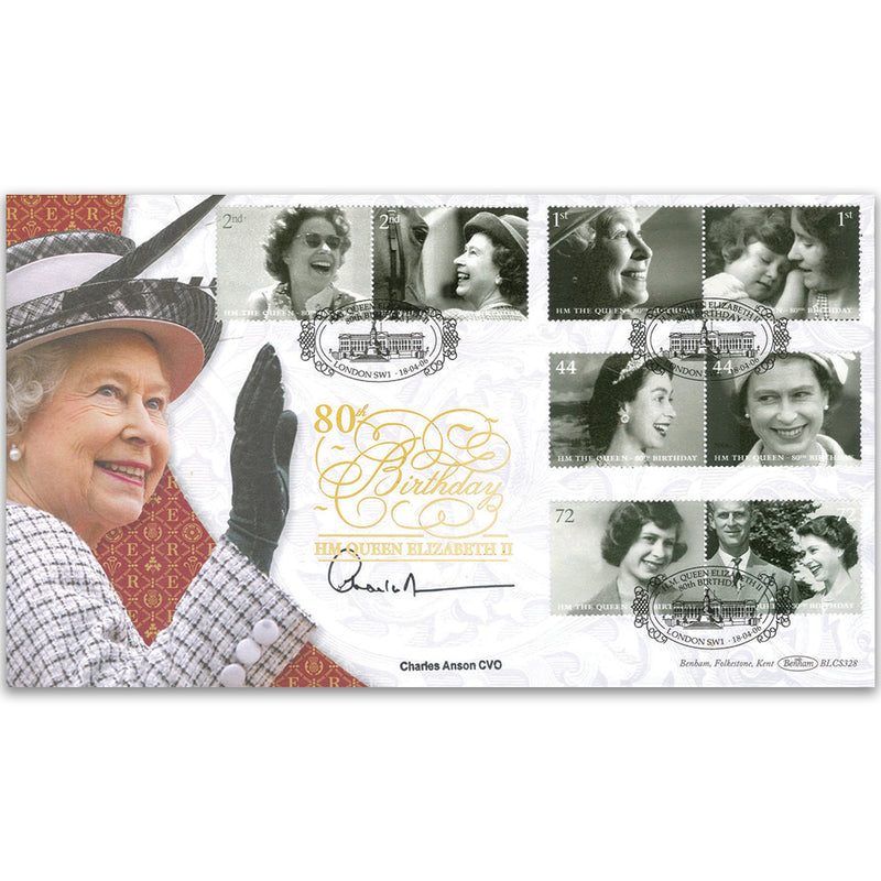 2006 Queen's 80th Birthday BLCS 5000 - Signed Charles Anson CVO