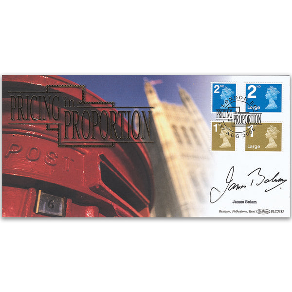2006 Pricing in Proportion BLCS 5000 - Signed James Bolam