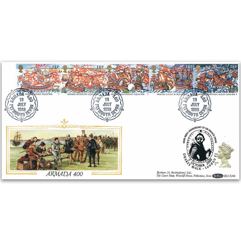 1988 Spanish Armada 400th BLCS - Doubled 2000