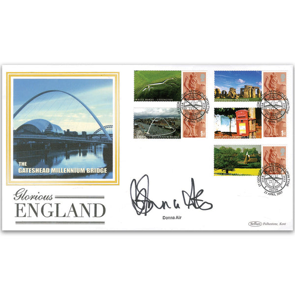 2007 Glorious England Smilers BLCS 5000 Cover 2 - Signed Donna Air