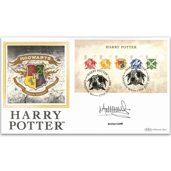 2007 Harry Potter M/S BLCS 5000 - Signed Matthew Lewis