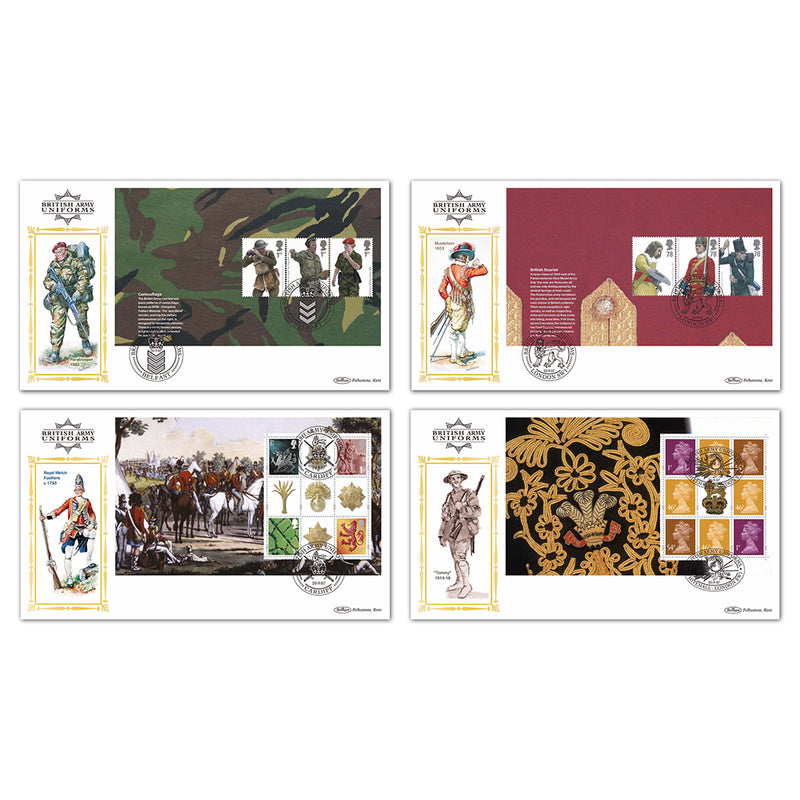 2007 British Army Uniforms P.S.B BLCS Set of 4