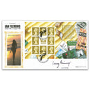 2008 James Bond PSB BLCS Pane 1 Signed Lucy Fleming