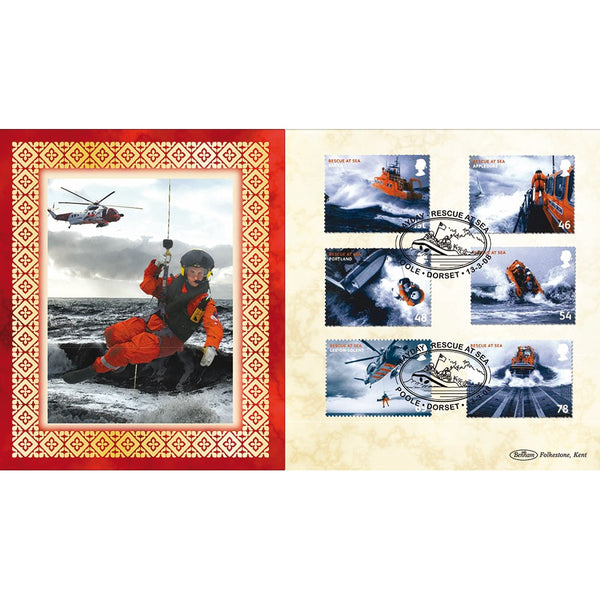 2008 SOS Rescue At Sea Stamps BLCS 5000
