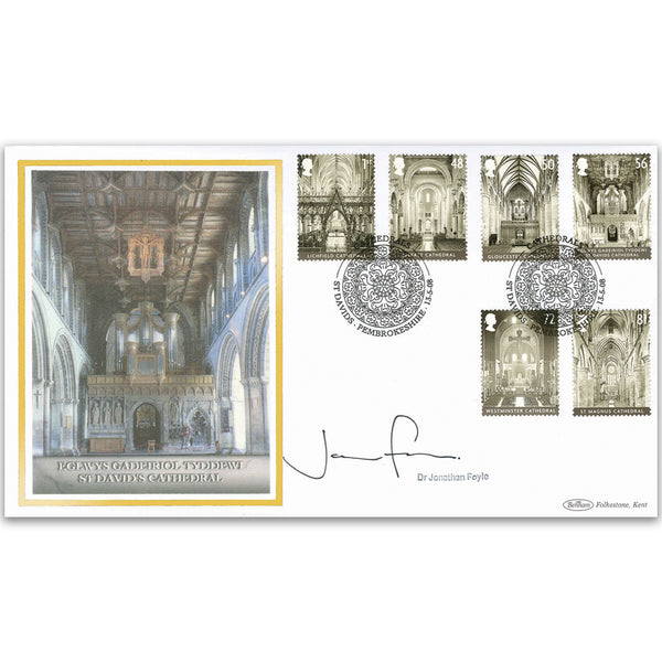 2008 Cathedrals Stamps BLCS 2500 - Signed by Dr Jonathan Foyle