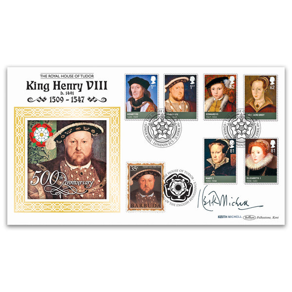 2009 House of Tudor BLCS 5000 - Signed by Keith Michell