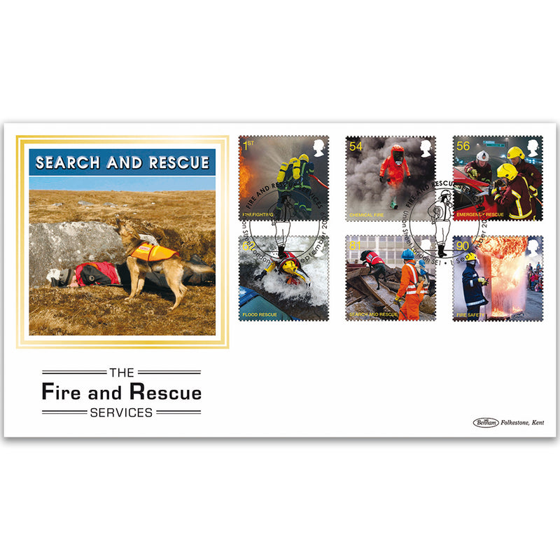2009 Fire and Rescue Stamps BLCS 5000