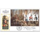 2009 Royal Navy Uniforms PSB - 3 x 90p Pane - Signed by Nickolas Grace