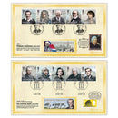 2009 Eminent Britons Stamps BLCS 2500 Pair Of Covers